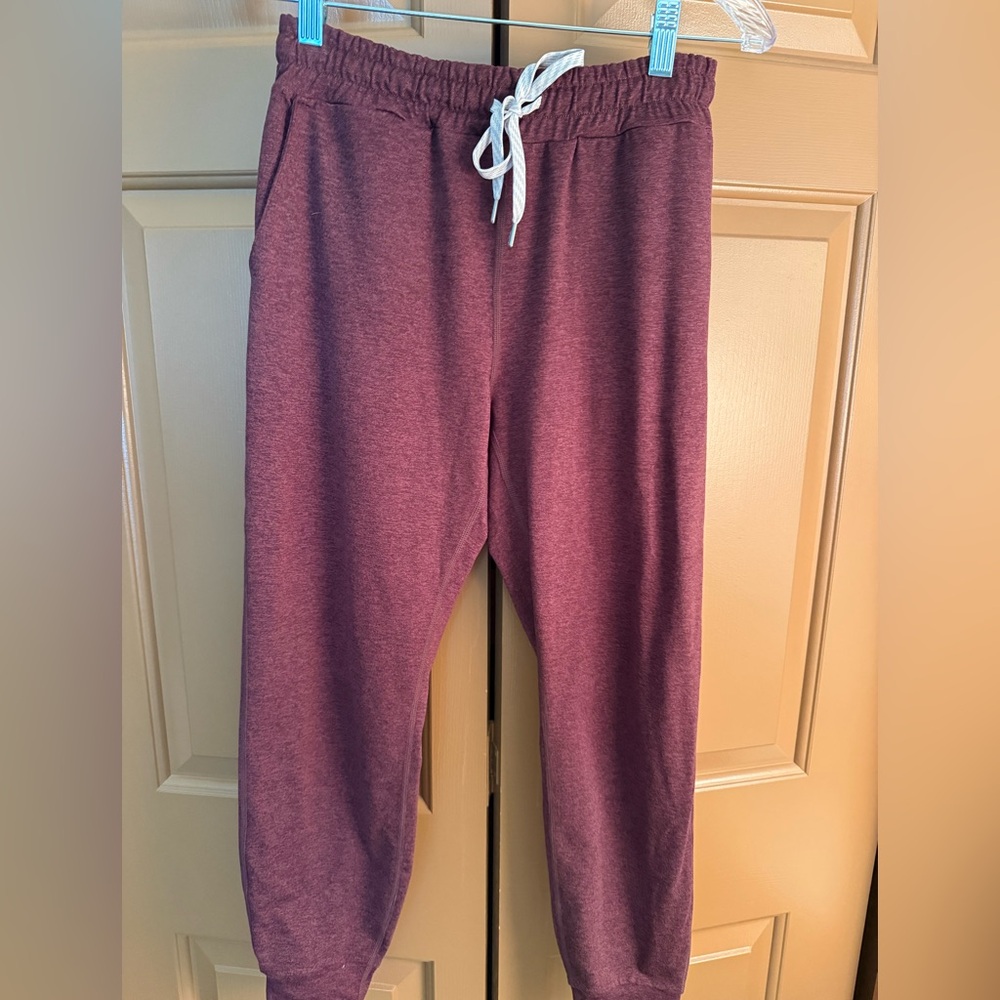Vuori Burgundy Performance Jogger Pants
